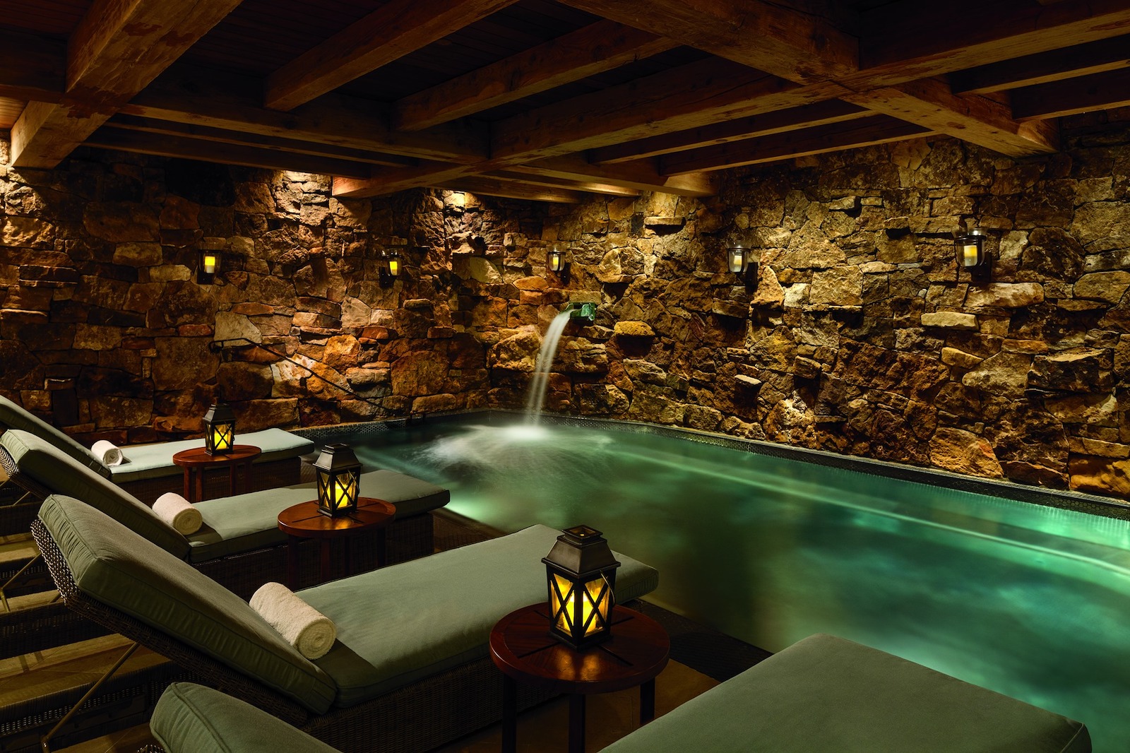 Image of The Grotto at the spa in The Ritz Carlton, Bachelor Gulch in Avon, Colorado