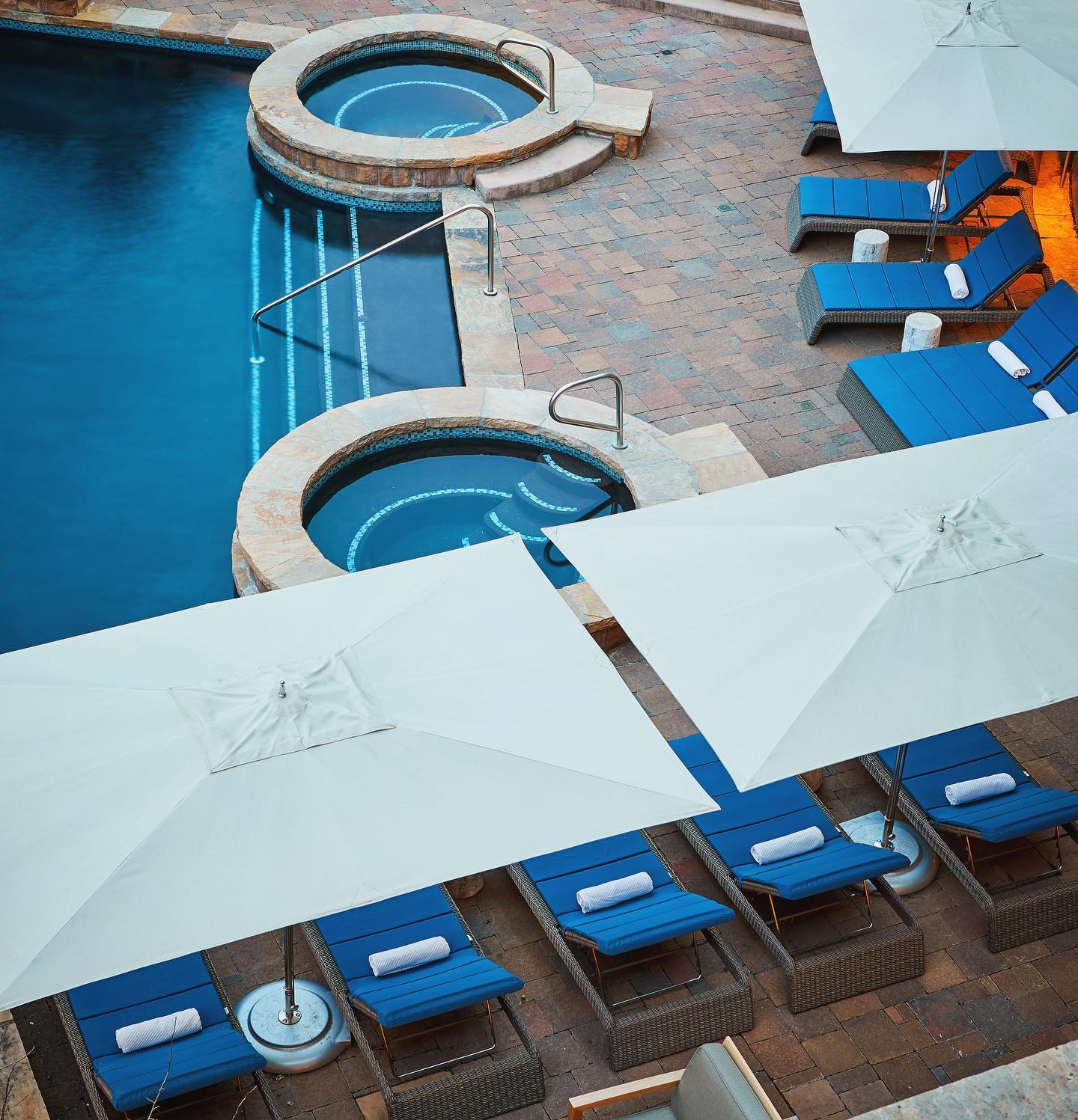 Image of the pool at The Sebastian Vail in Colorado