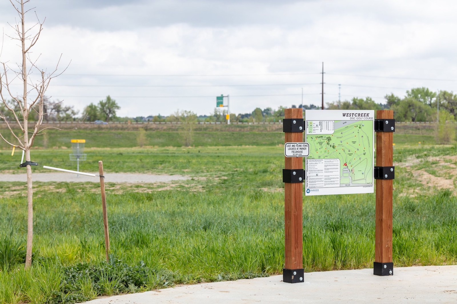 Image of the West Creek Disc Golf Course in Parker, Colorado