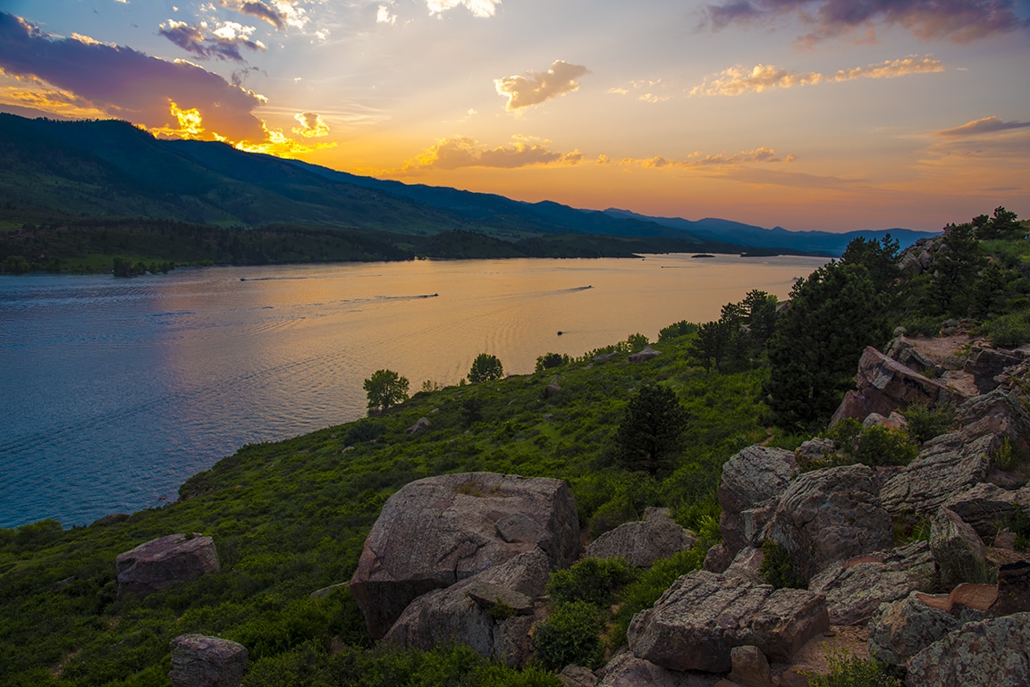 Waduk Horsetooth, Fort Collins, CO