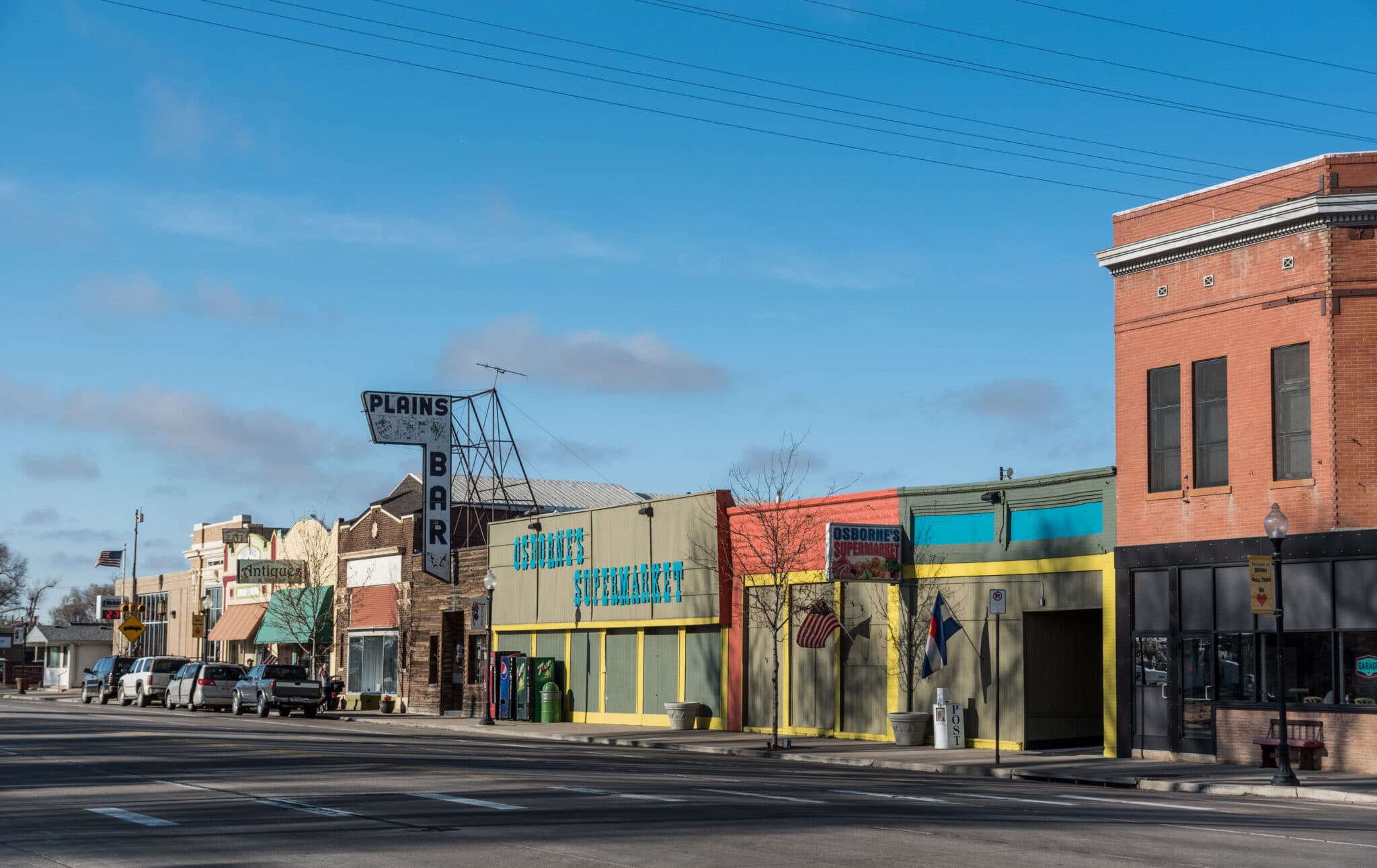 historic main street of hugo