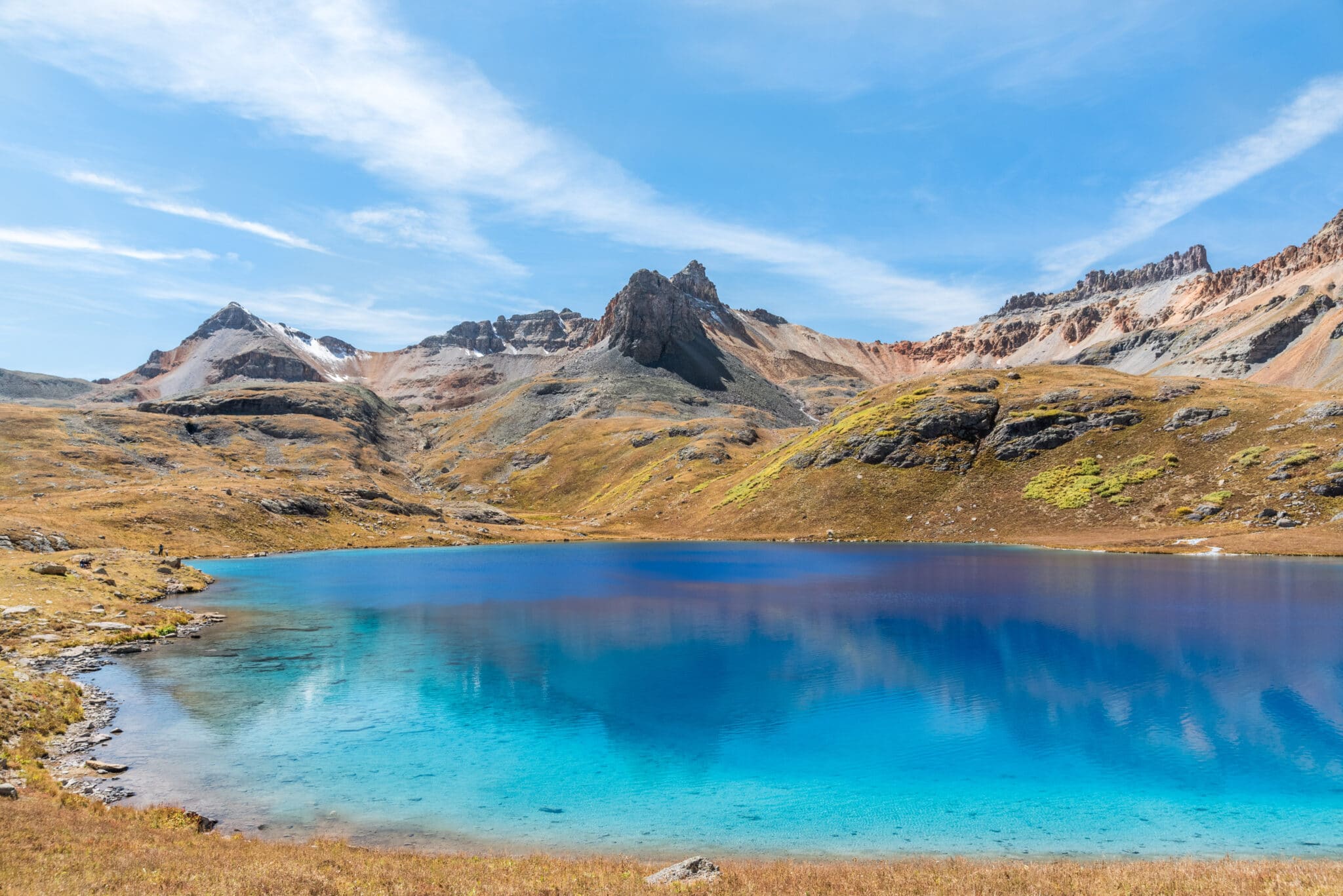 upper ice lake near silverton