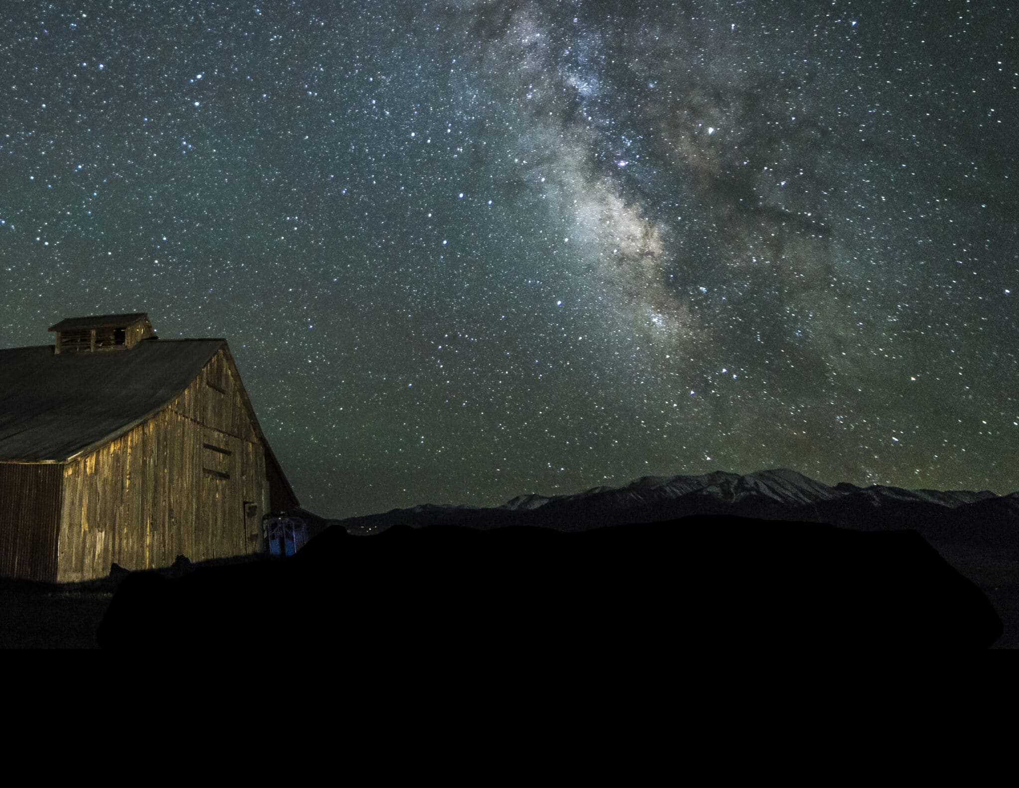 milky way from Westcliffe