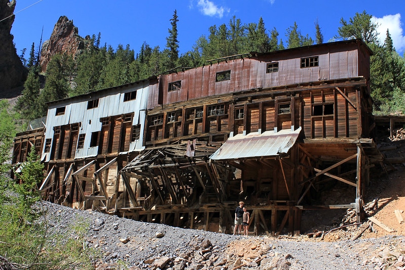 historic mine along the bachelor loop tour 