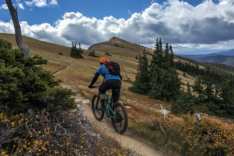 mountain biking monarch crest