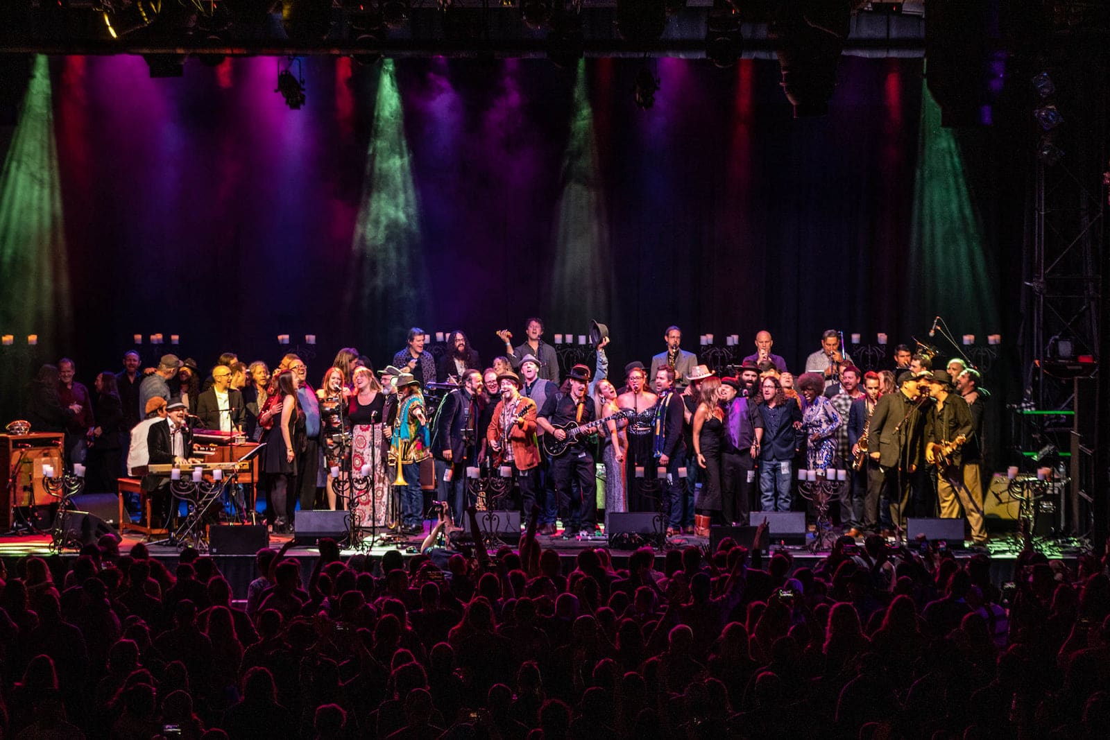 Image of the stage at Boulder Theater in Colorado