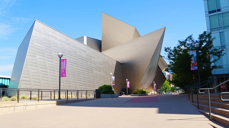 frederic c hamilton building at denver art museum