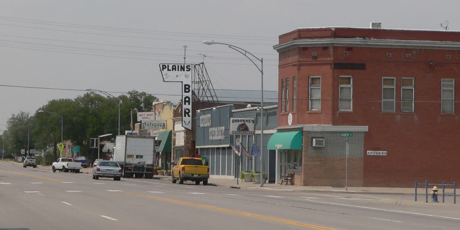 Downtown Hugo Colorado Highway 40