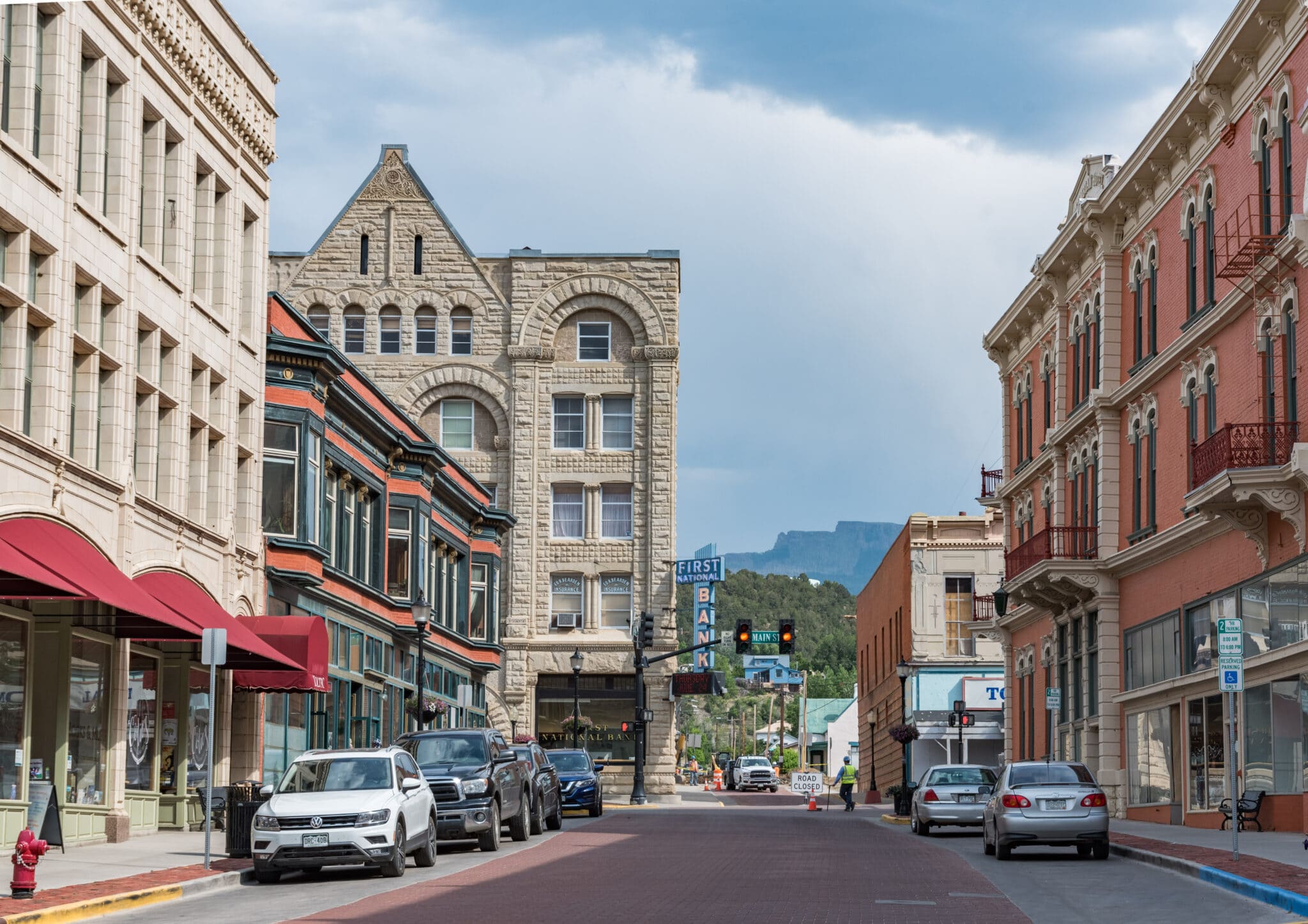 commercial street facing main street in trinidad