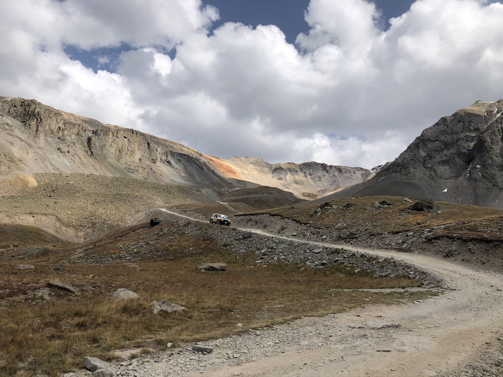 4x4 road up to imogene pass