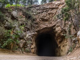 Lower Gold Camp Road Tunnel, North Cheyenne Canyon Park west of Colorado Springs