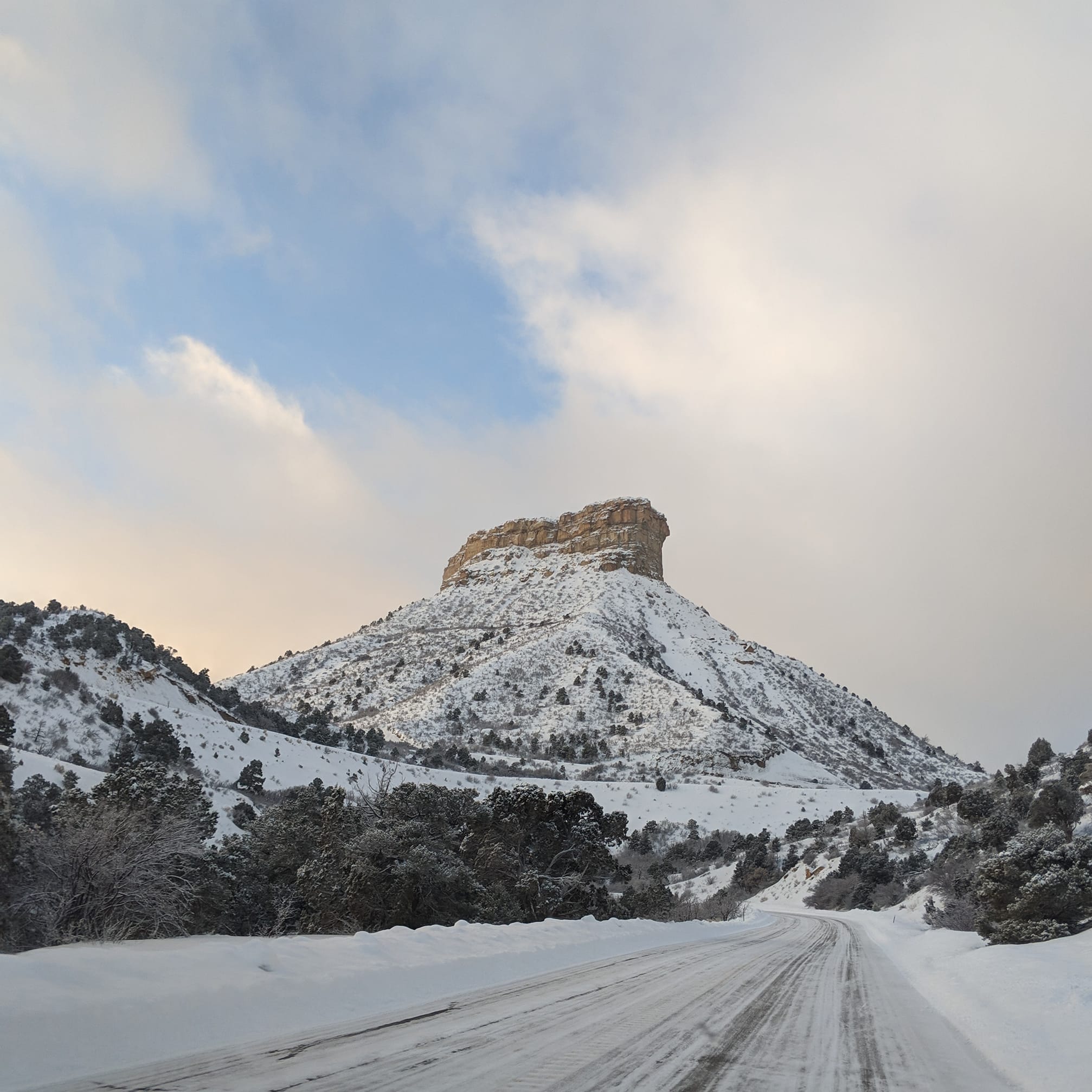 mesa verde national park winter trails