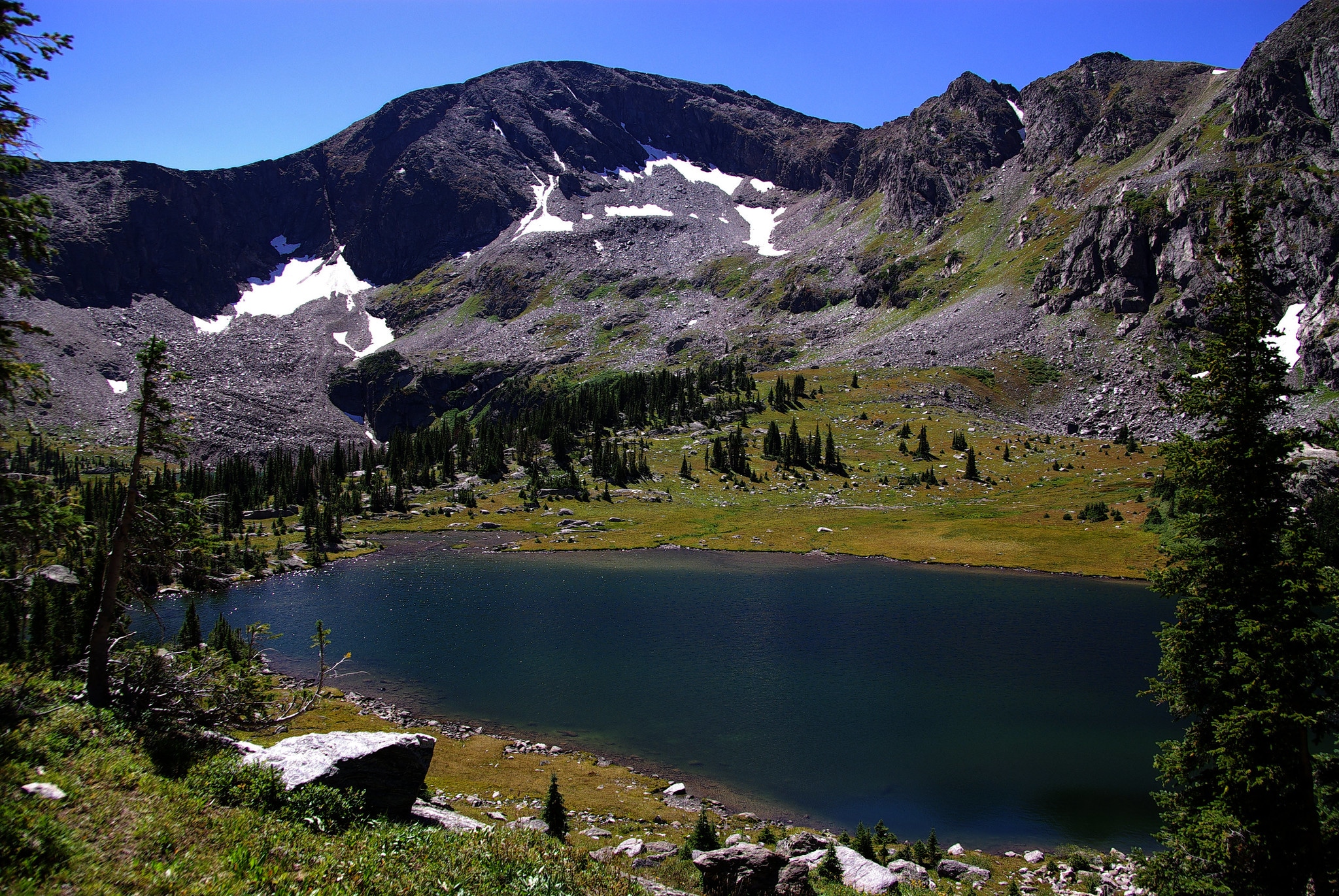 missouri lake in holy cross wilderness