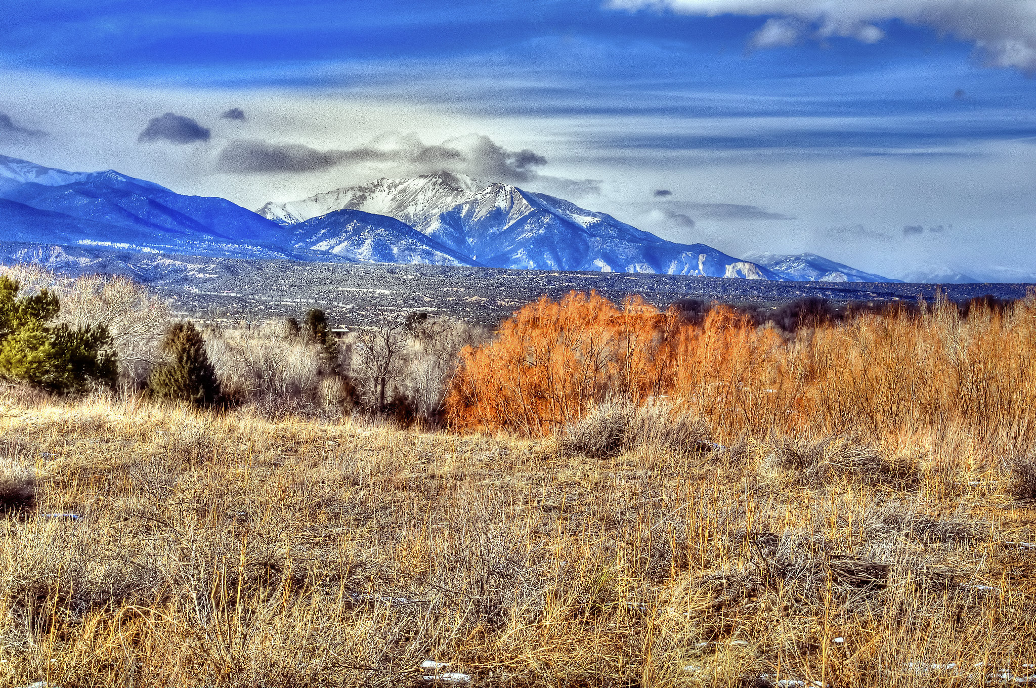 mount princeton in the sawatch range