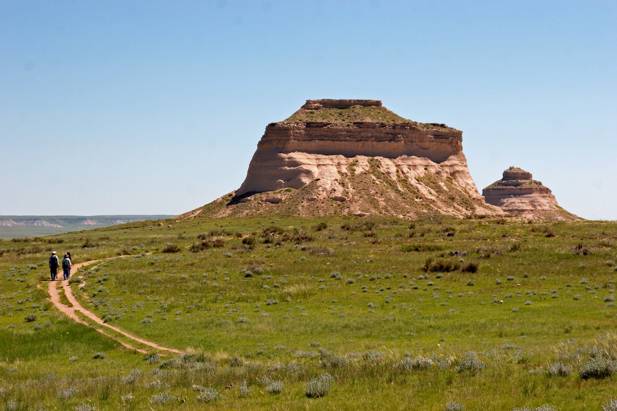 mendaki jejak pawnee buttes