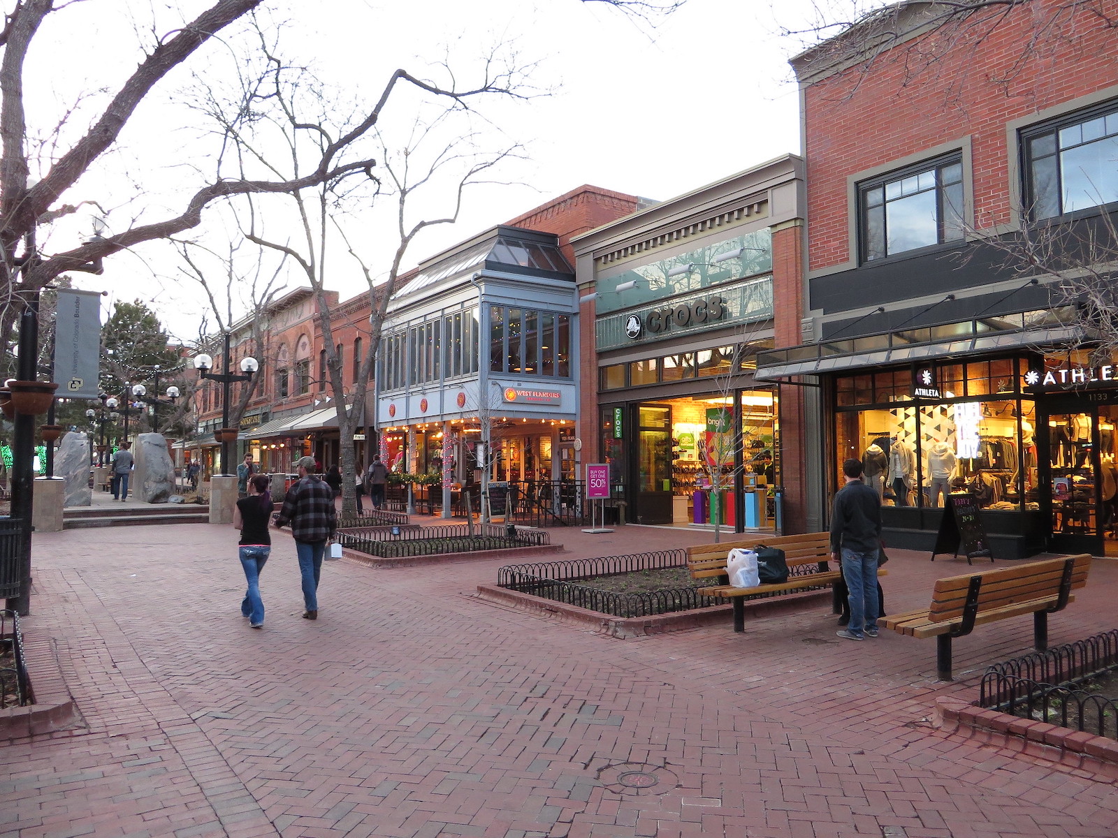 Image of Pearl Street Mall in Boulder, Colorado