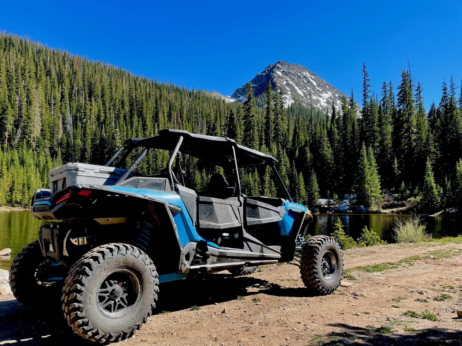 Image of a slingshot from Rocky Mountain Adventure Rentals in Colorado