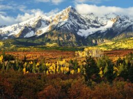 san juan mountains in the fall