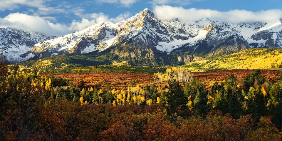 san juan mountains in the fall