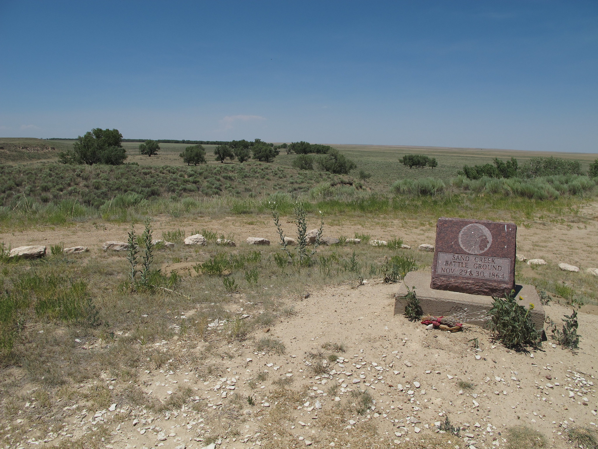 the overlook at sand creek massacre site