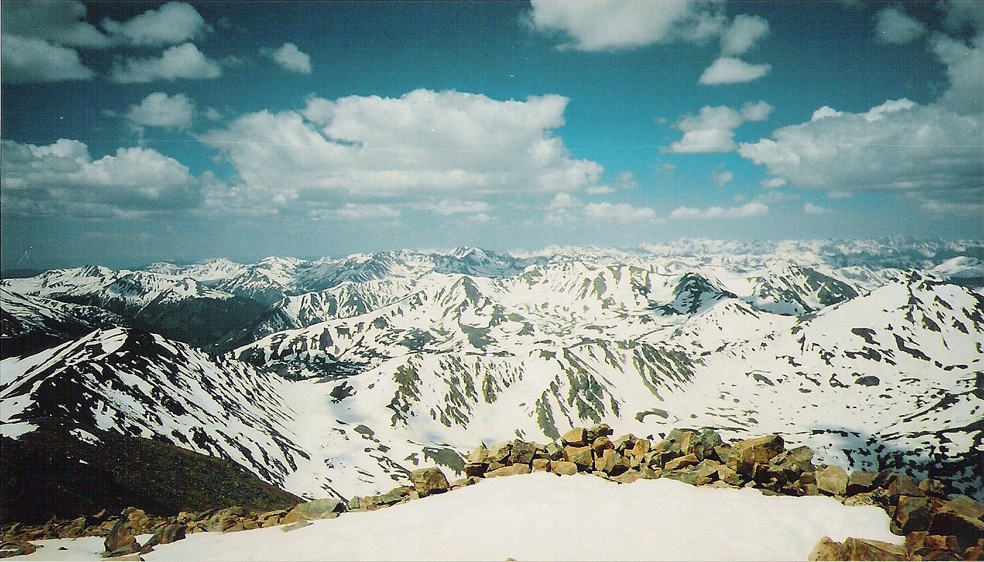 views from mount elbert