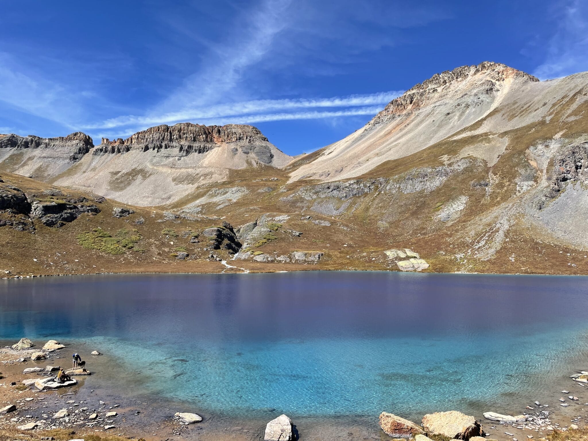 ice lake trail near silverton