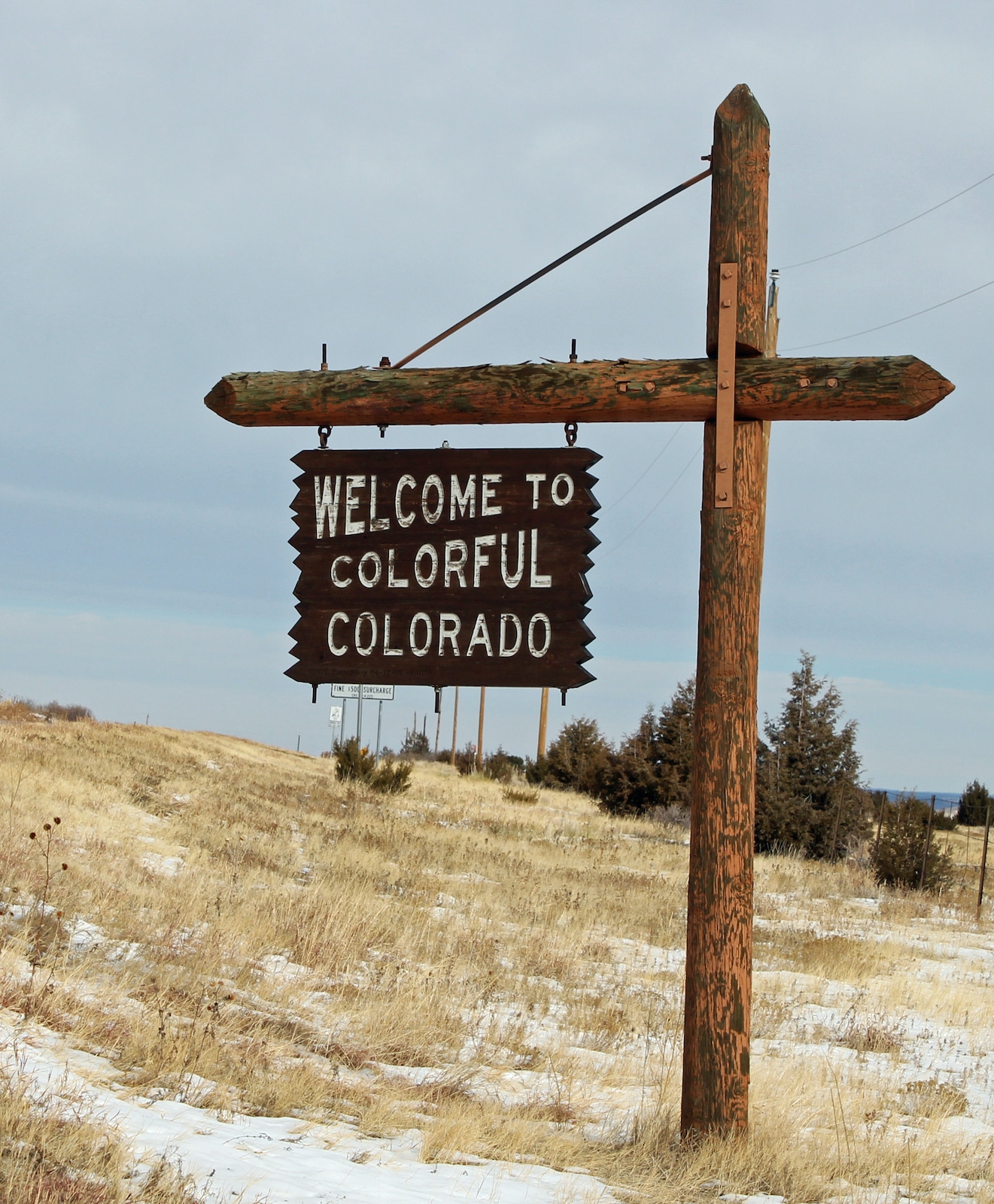 Welcome to Colorado Sign New Mexico