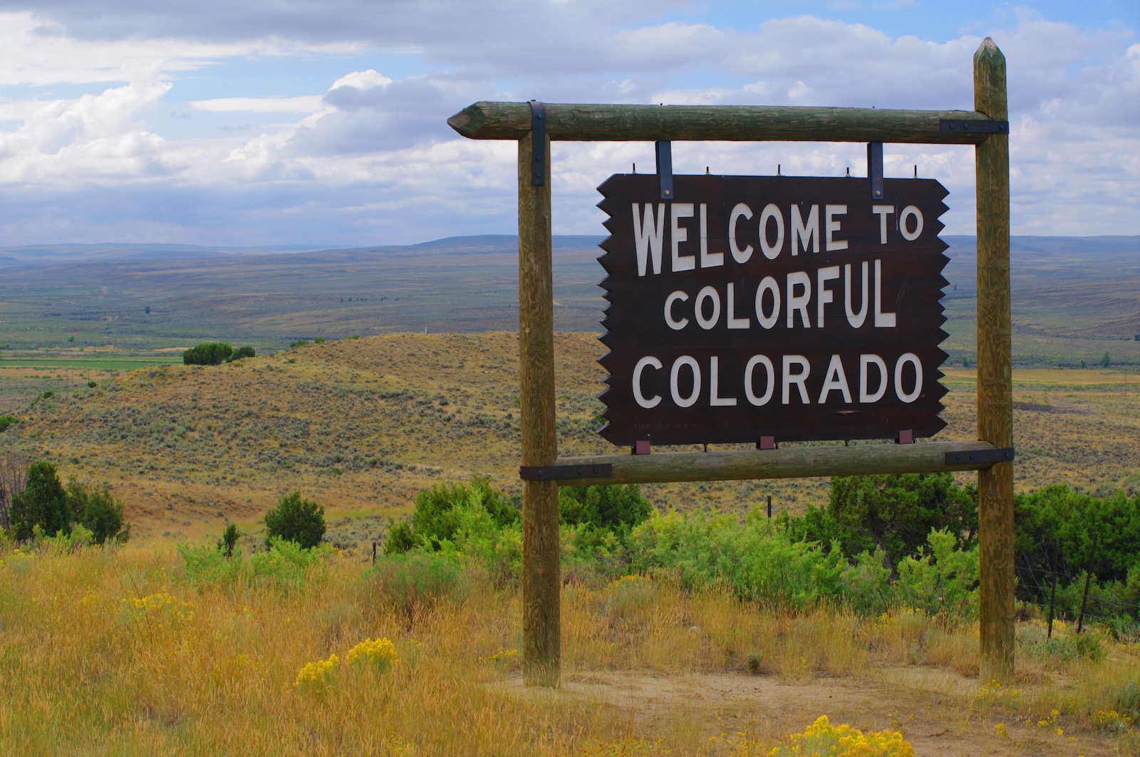 Welcome to Colorful Colorado Sign