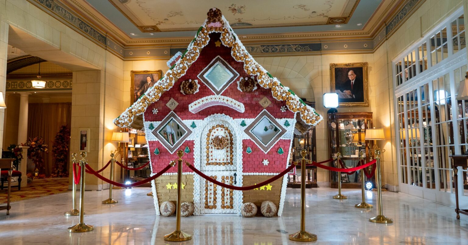Broadmoor Gingerbread House 2025 Blake Chickie