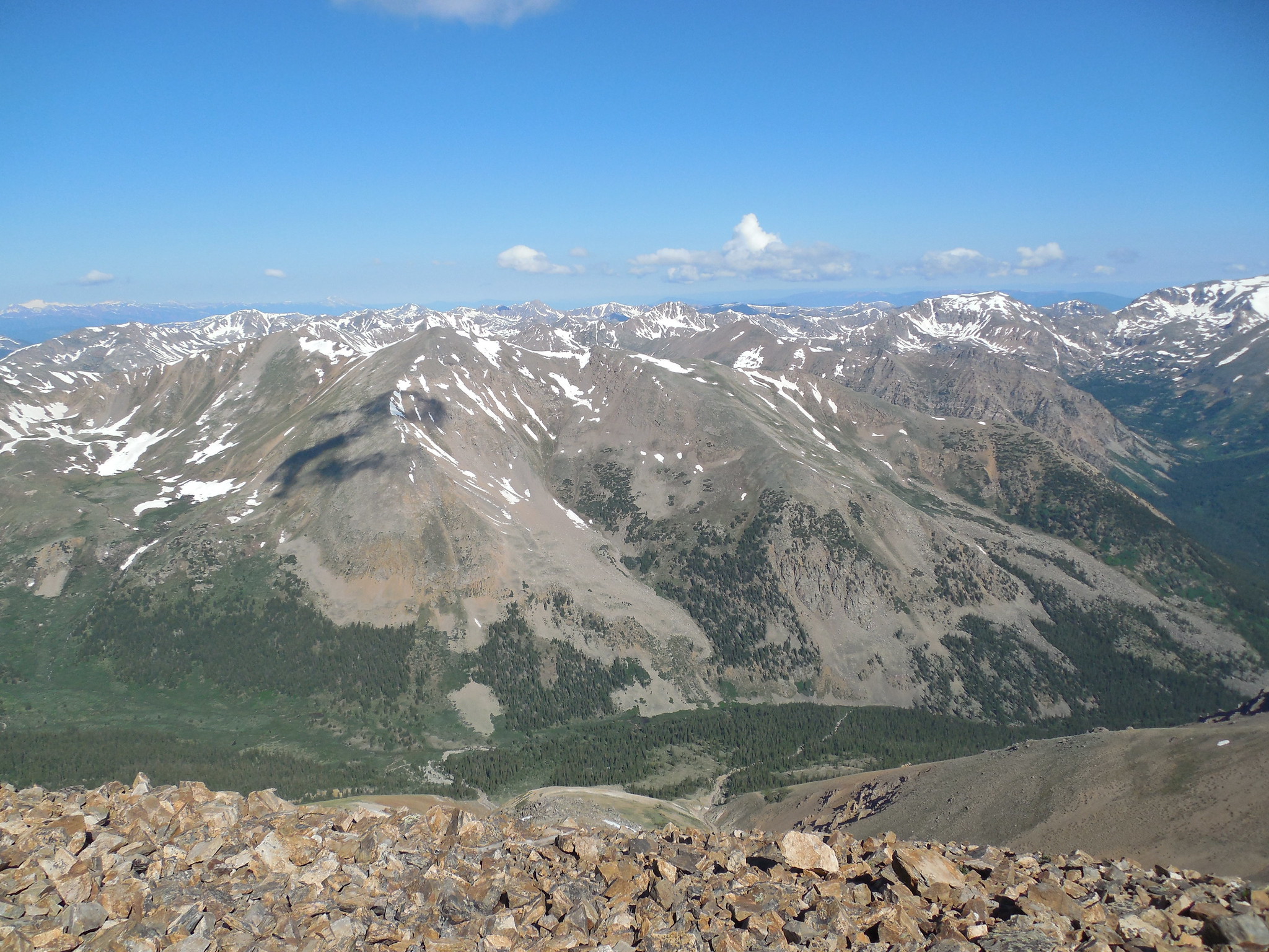 views from mount elbert