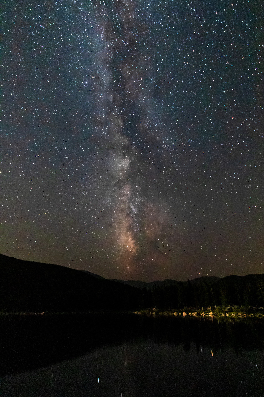 Night Stars Clear Creek County Colorado