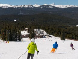 Image of skiers at Ski Cooper in Colorado