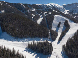 Image of the runs at Telluride Ski Resort in Colorado