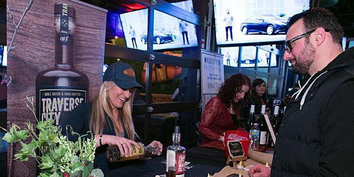 Image of people at the Chicago Winter Whiskey Tasting