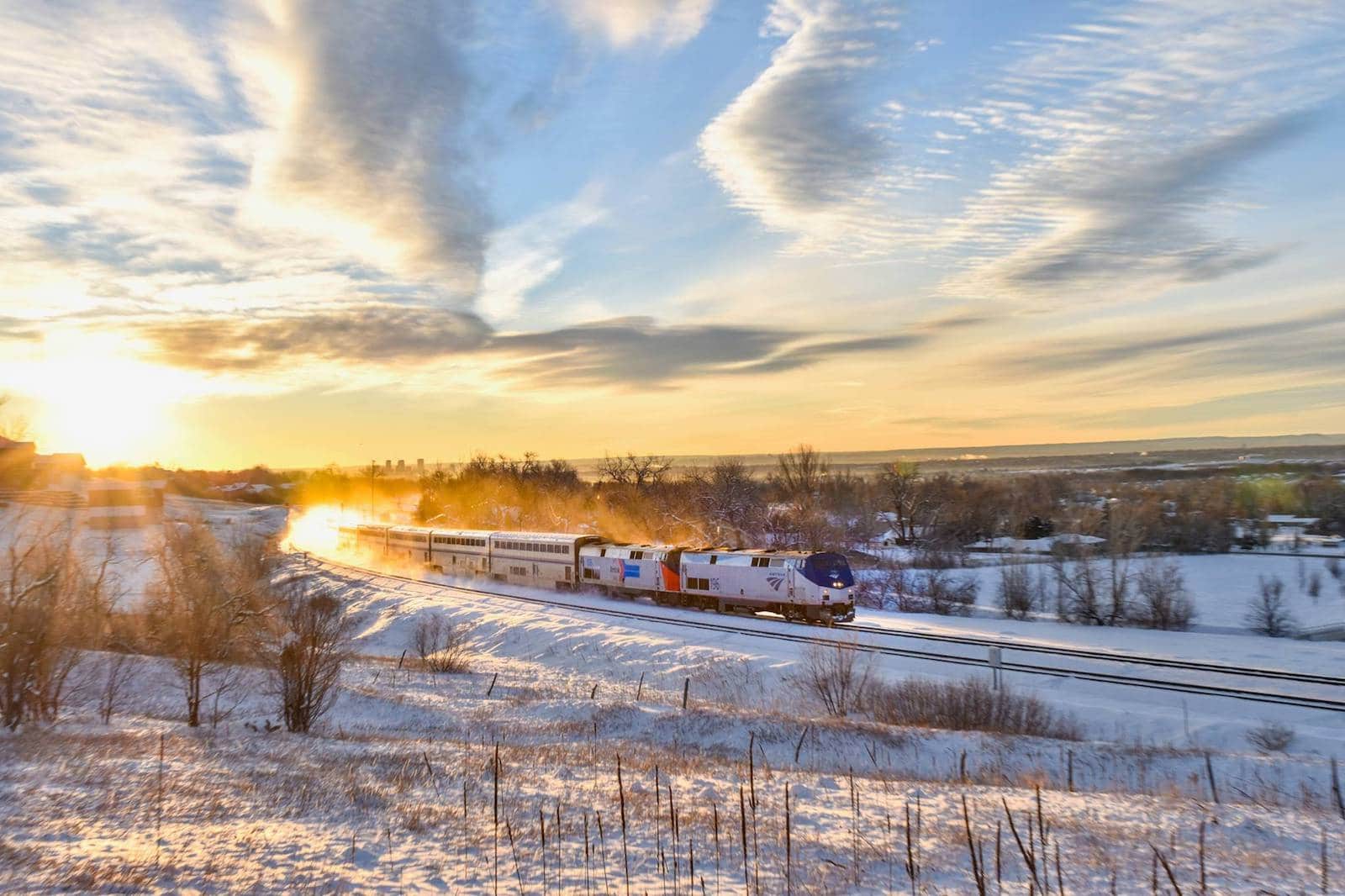 Amtrak's Winter Express, CO