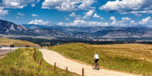 Biking to Boulder, Colorado