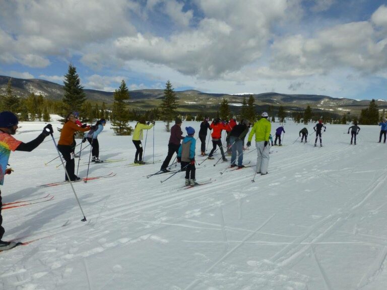 Grand Lake Nordic Center CO Cross country skiing and snowshoeing