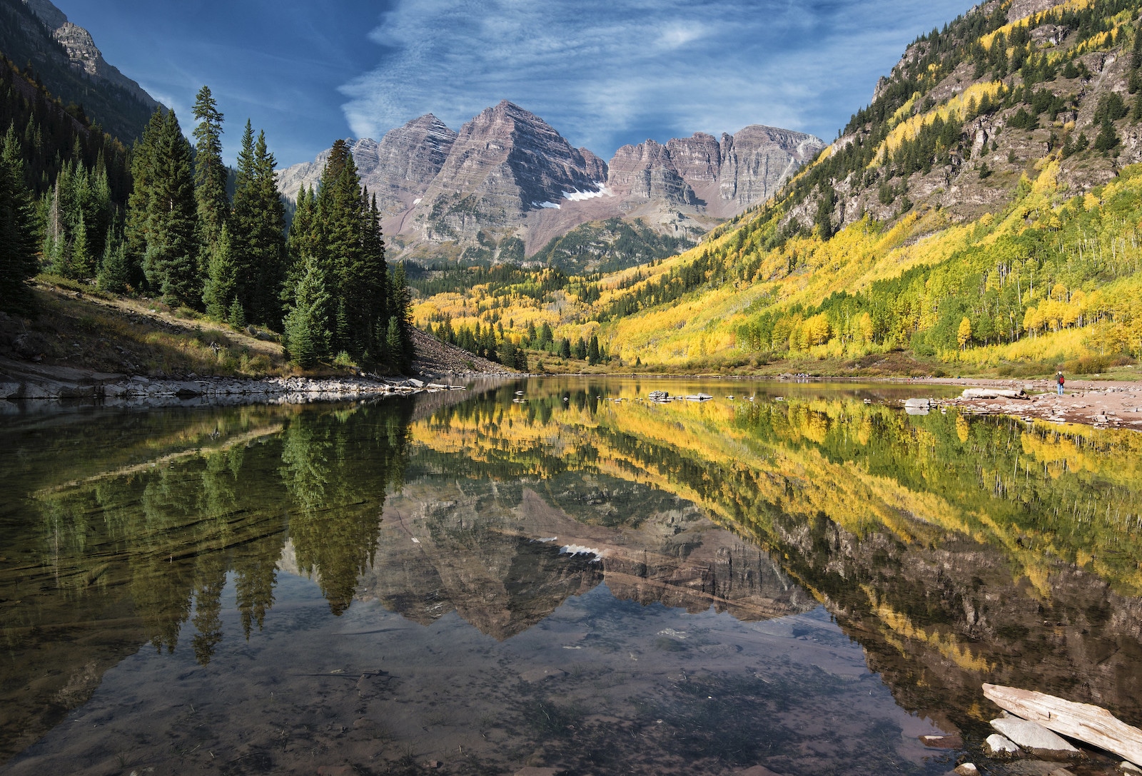 Di Maroon Bells, CO