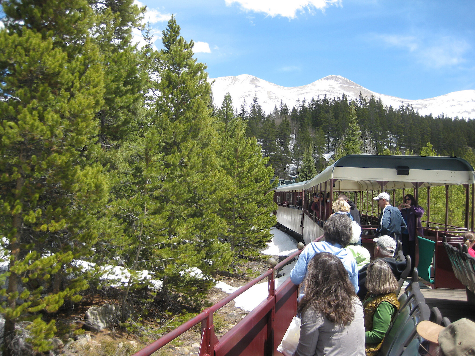 Leadville Colorado & Kereta Api Selatan, CO