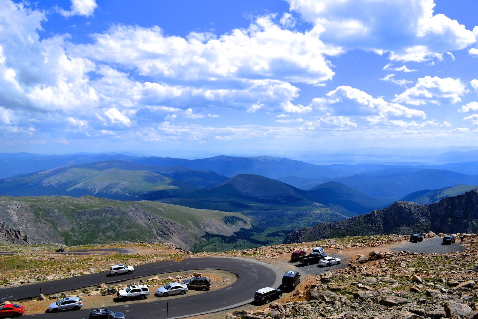 Gunung Evans Scenic Byway, CO