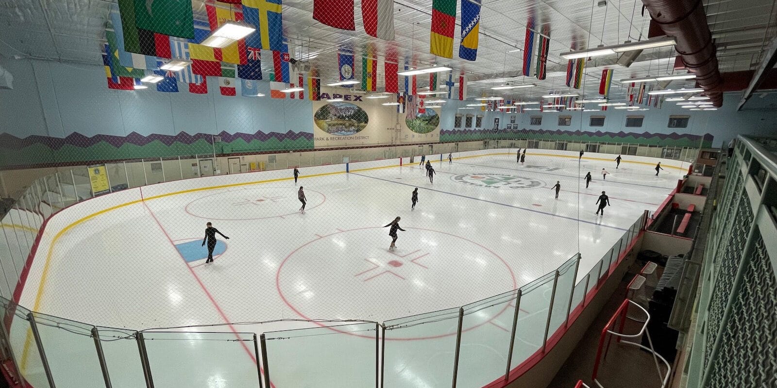 Image of people skating at Apex Park in Arvada, Colorado