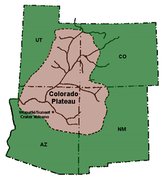 Colorado Plateau Map