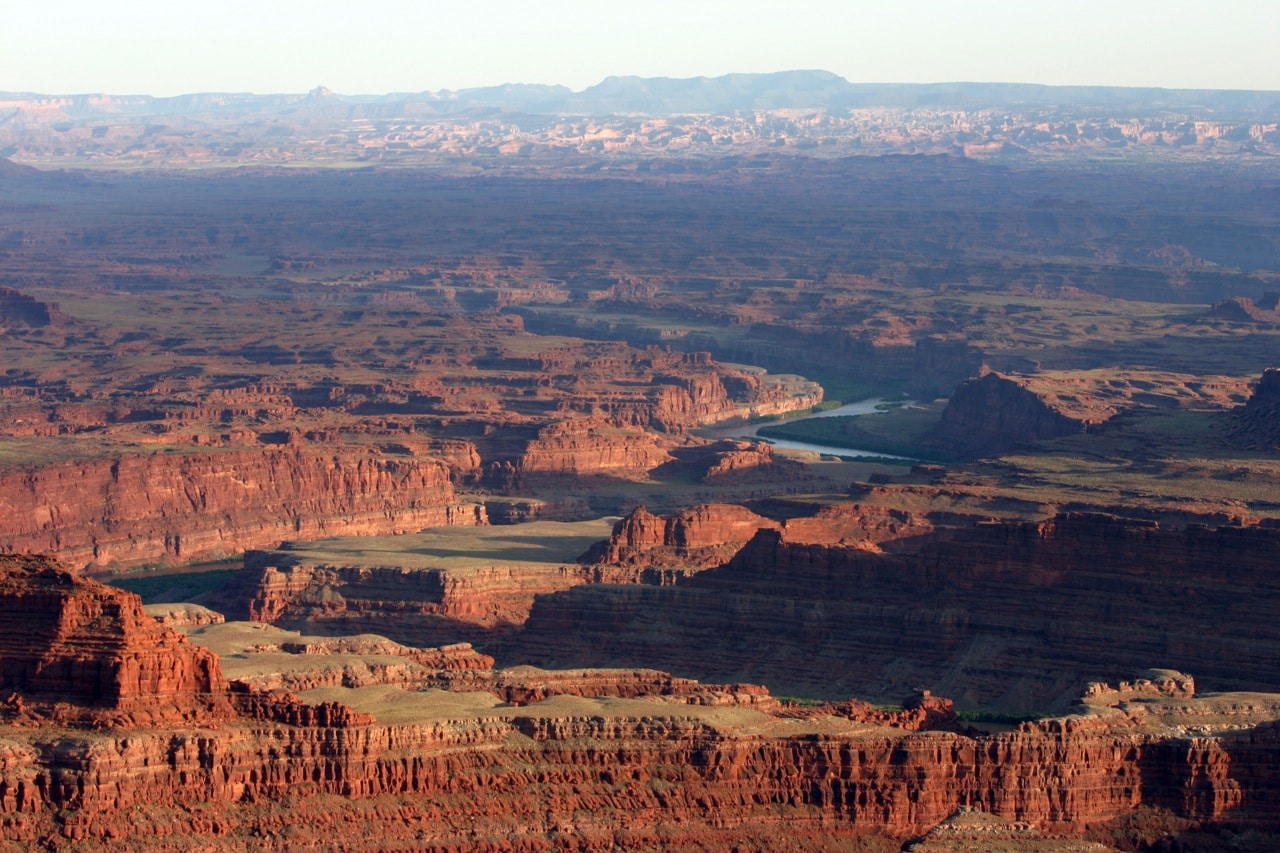 the colorado plateau at Dead Horse Point State Park