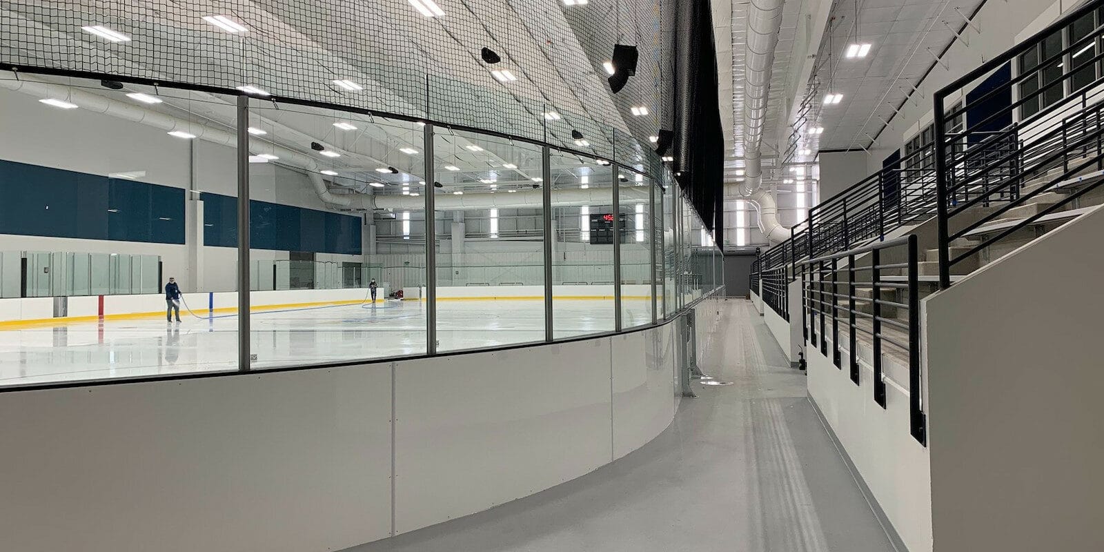 Image of the Family Sports Center ice rink in Centennial, Colorado