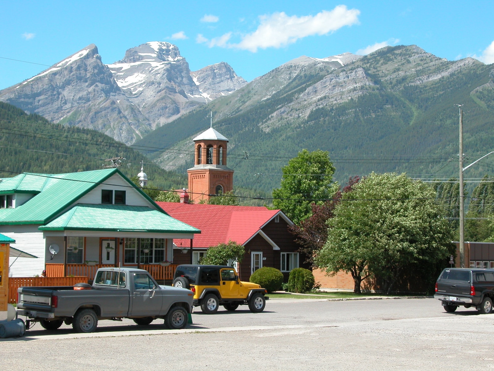 Image of downtown Fernie in British Columbia