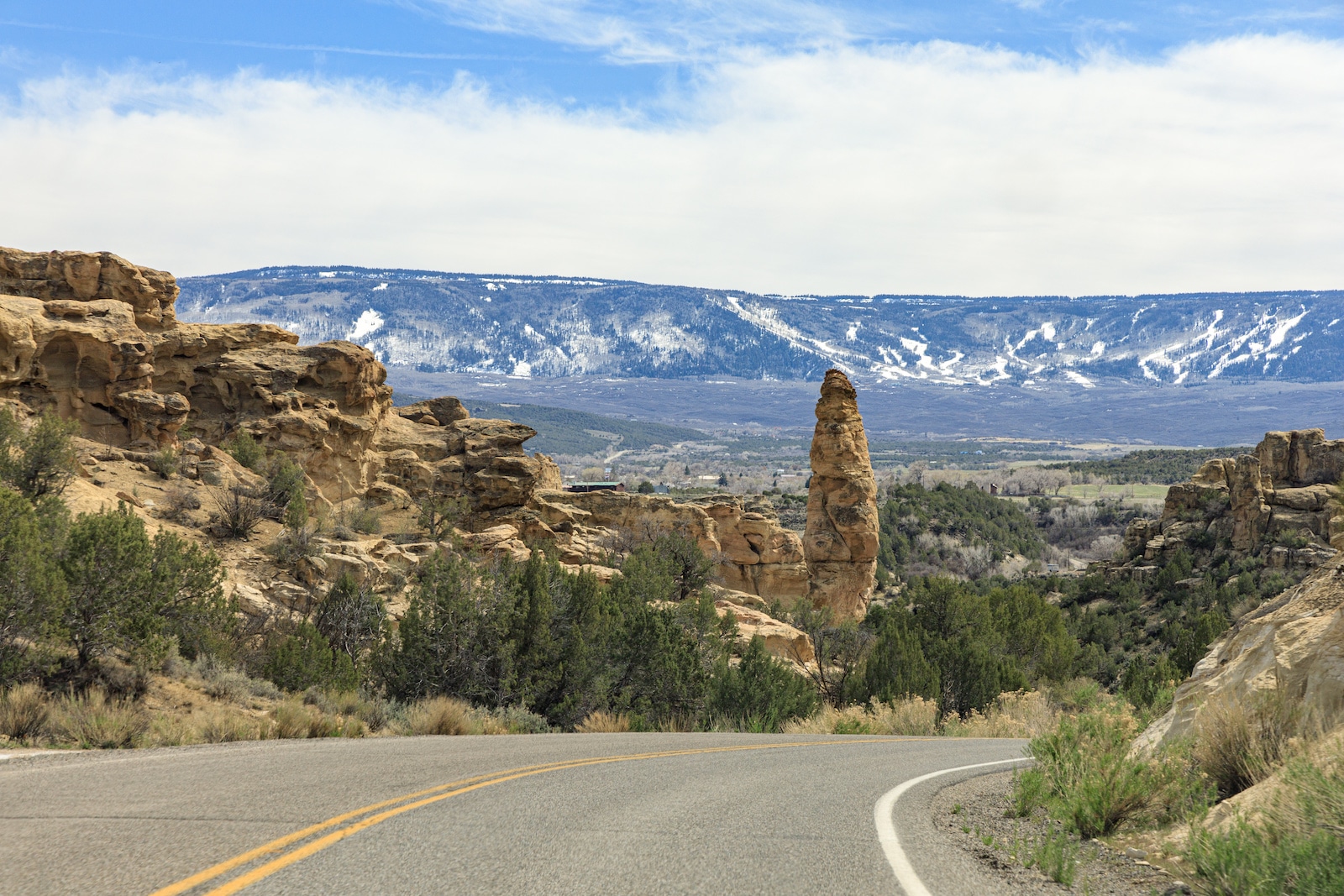 Pegunungan Rocky Grand Mesa Colorado