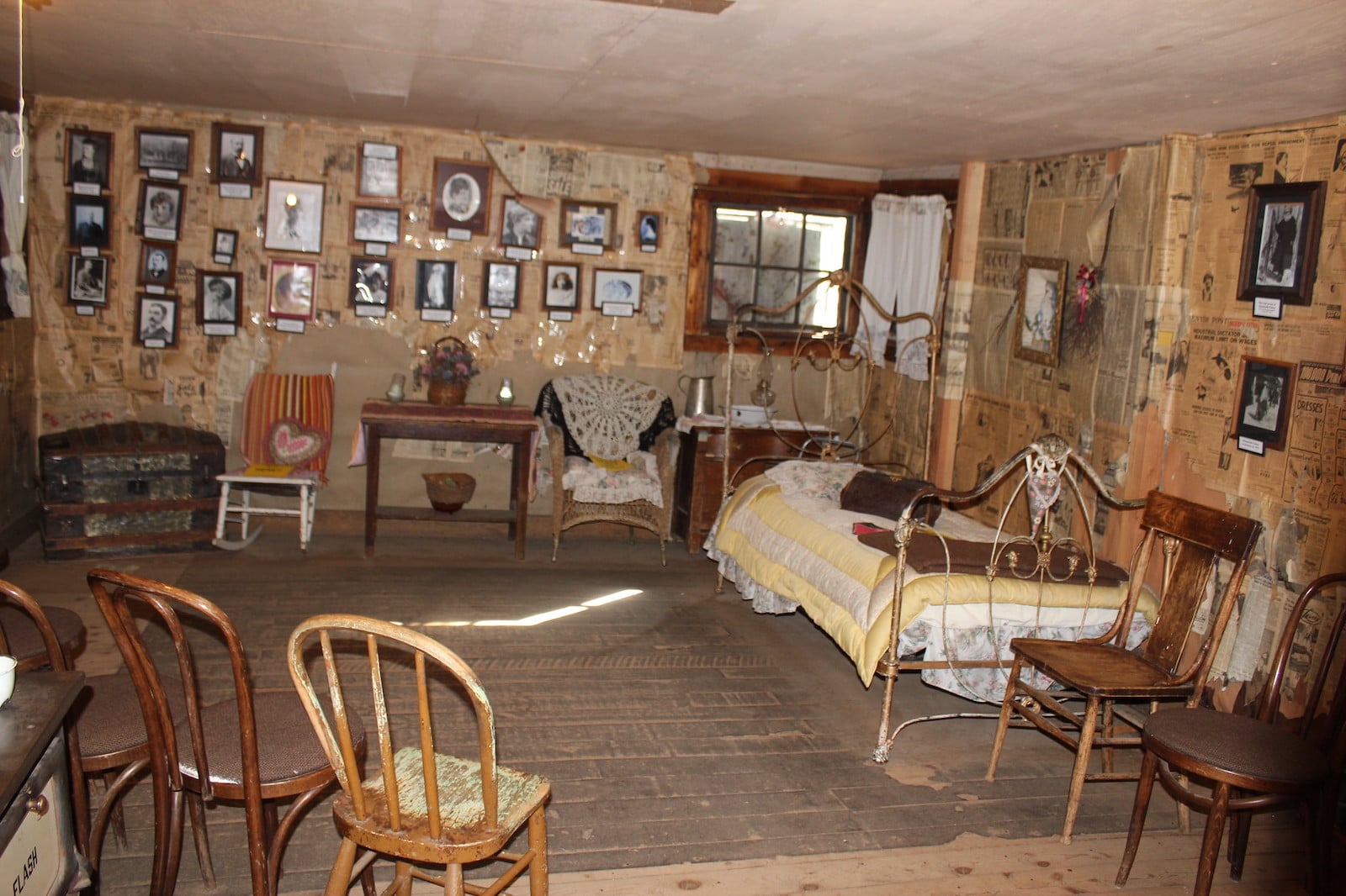 Image of Baby Doe Cabin at Matchless Mine in Leadville, Colorado