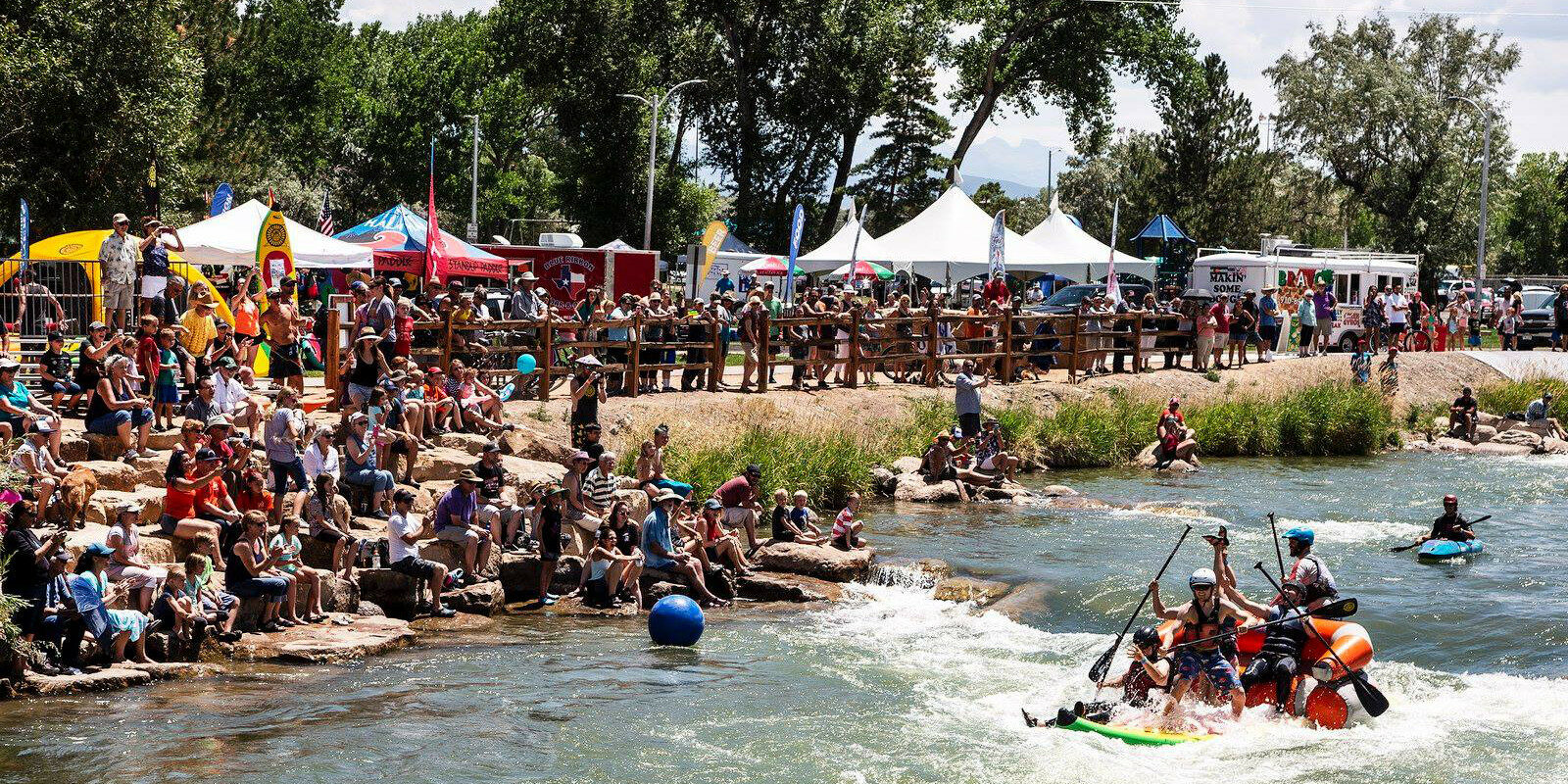 Image of an event at Montrose Water Sports Park in Colorado