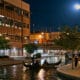 Pueblo CO Arkansas Riverwalk Nighttime