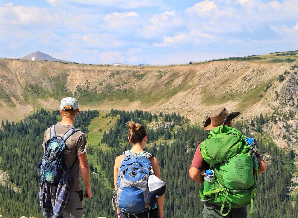 Hiking at Winter Park Resort, CO